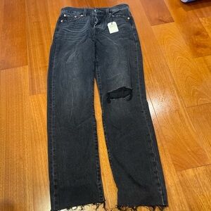 Levi's Black Straight Leg Women's Jeans